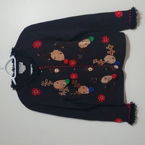 Jack B quick petites christmas sweater